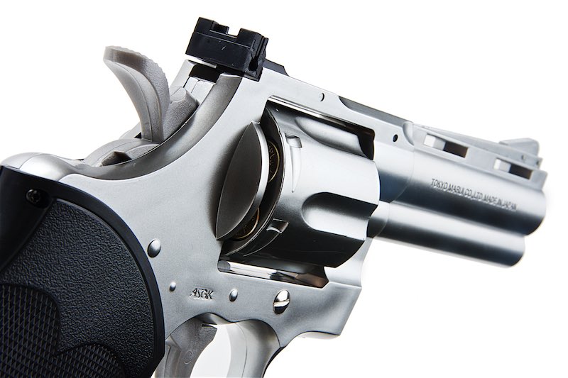 Tokyo Marui Stainless 4 inch Python 357 Spring Revolver