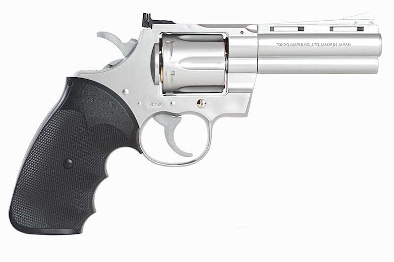 Tokyo Marui 4 inch Stainless Silver Python 357 Spring Revolver