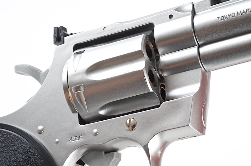 Tokyo Marui 4 inch Stainless Silver Python 357 Spring Revolver
