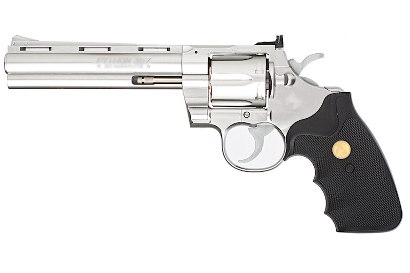 Tokyo Marui Python 357 6 inch Spring Gun (Stainless Silver