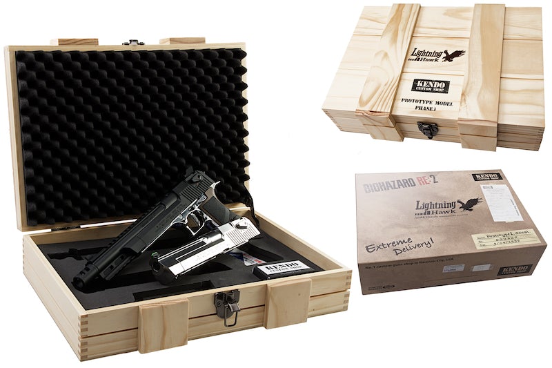 Tokyo Marui Biohazard Resident Evil RE:2 Lightning Hawk .50AE Magnaport Custom (Limited Edition)