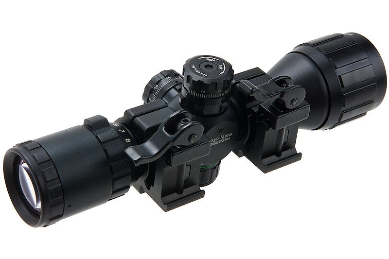 Tokyo Marui New 3-9x32 Illuminated Short Zoom Scope (Mil-Dot Reticle)