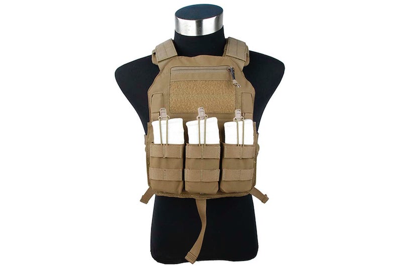 TMC 420 コヨーテブラウン　プレートキャリアセット TMC 420 Plate Carrier (Coyote Brown)