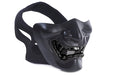 TMC Samurai Protective Half Face Mask (M Size / Full Black)