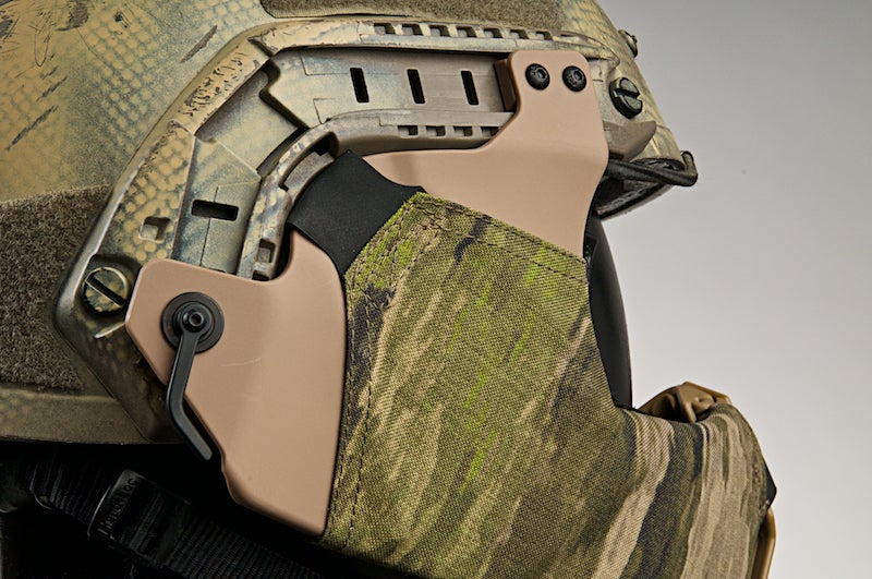 fast mt helmet with mandible TMC MANDIBLE For OC Highcut Helmet (ATACS Ix)