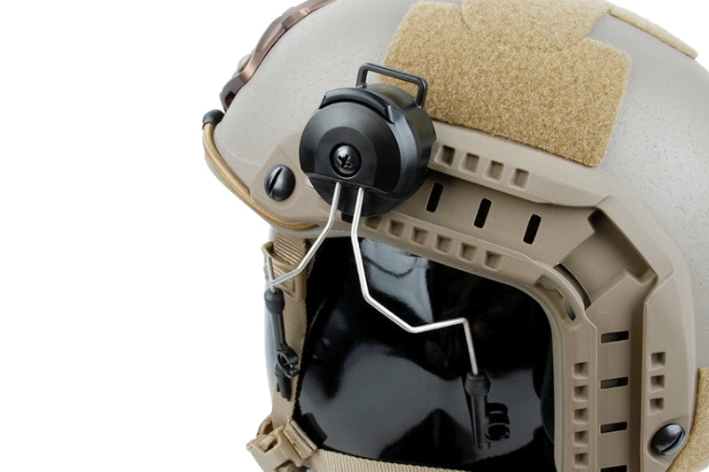 TMC Peltor Adapter for ACR Helmet (Stainless Steel)
