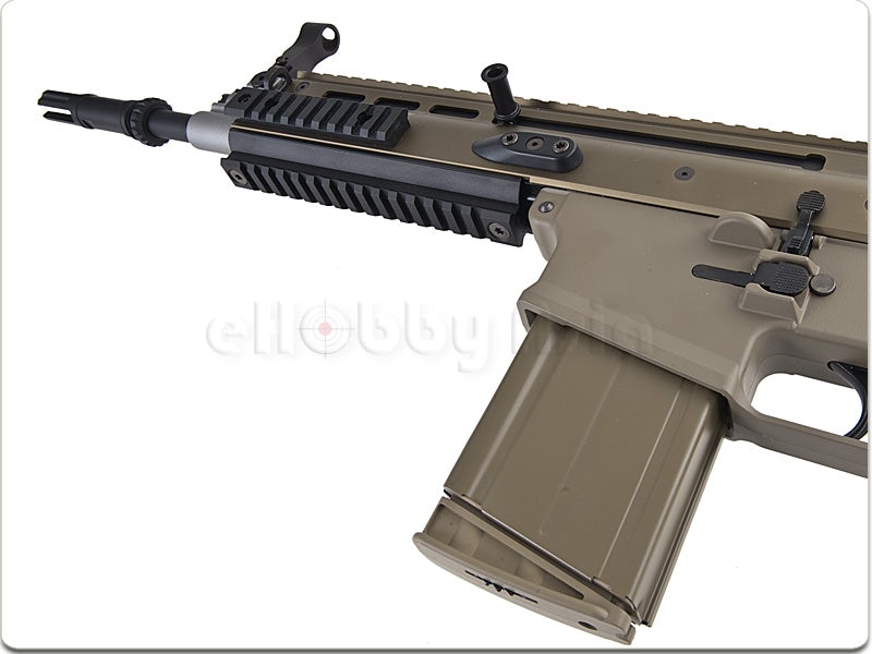 Tokyo Marui 540rd Hi-Cap Magazine for SCAR-H AEGR (Flat Dark Earth)