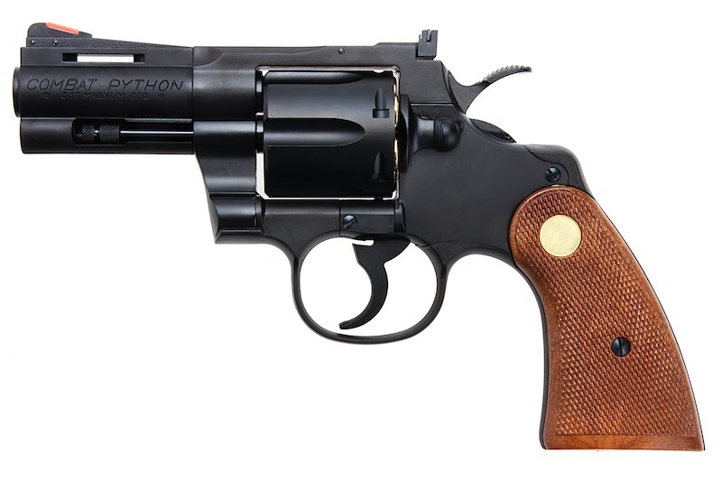 Tanaka Colt Python 3 inch R-Model Heavy Weight Gas Revolver | eHobbyAsia