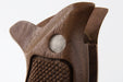 Tanaka K Frame Over Size Walnut Checker Early Speed Loader Cut Grip for Tanaka M68 C.H.P. Gas Revolver