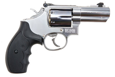 Tanaka S&W M66 Performance Center 3 Inch F-Comp Ver.3 Model Gun Revolver (Silver)