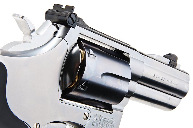 Tanaka S&W M66 Performance Center 3 Inch F-Comp Ver.3 Model Gun Revolver (Silver)