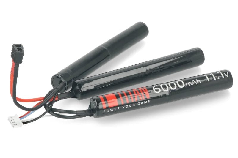 Titan Power 11.1v 6000mah Crane T-Plug Deans Lithium Ion Battery (V8)