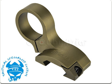 T.S.C. CNC GS Type Side Swing Mount for Surefire Flashlight (Tan)