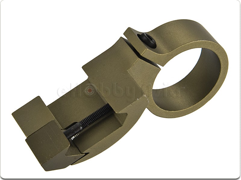 T.S.C. CNC GS Type Side Swing Mount for Surefire Flashlight (Tan)