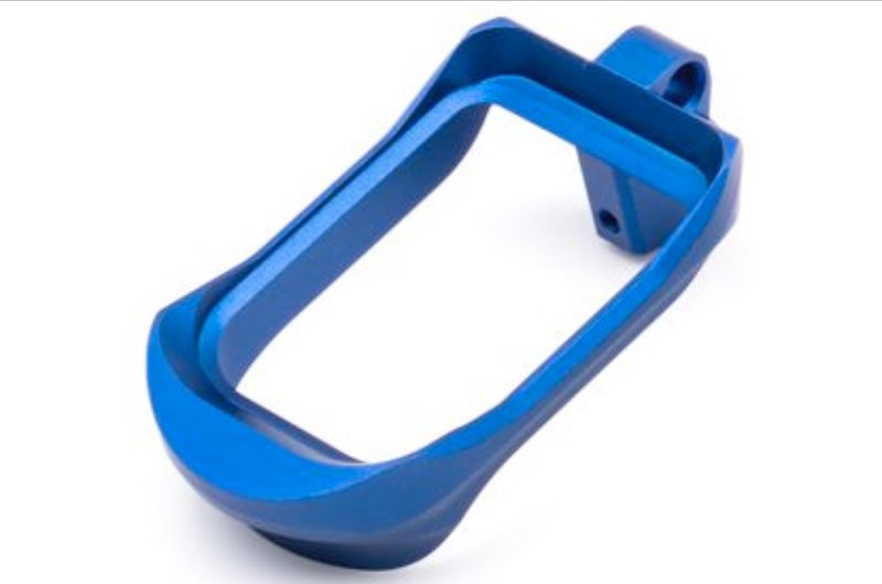 TTI Airsoft CNC Metal One Piece Magwell For Action Army AAP01 GBB (Blue)