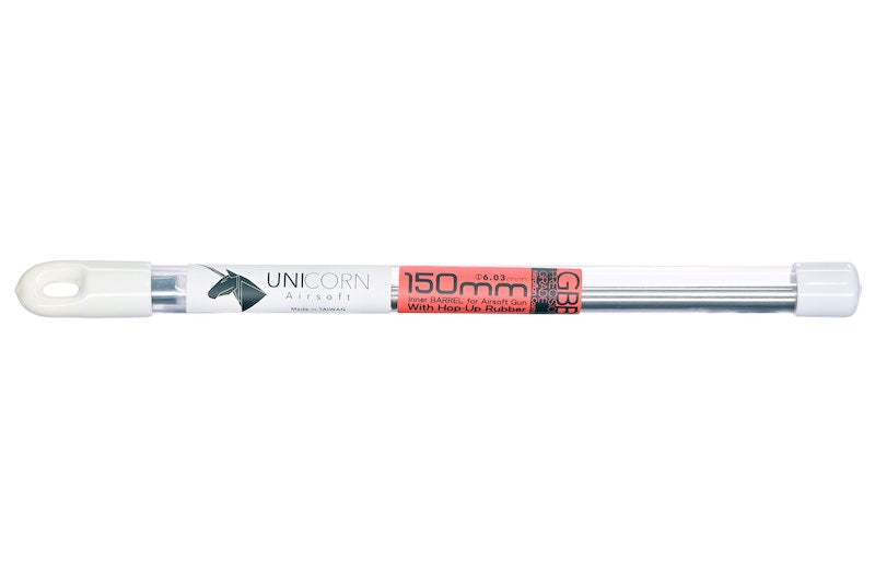 Unicorn Airsoft Nitroflon Coated Brass 6.03mm Inner Barrel w/60 Degree Hop Up Bucking For GBB Airsoft Rifle (162mm)