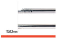 Unicorn Airsoft Nitroflon Coated Brass 6.03mm Inner Barrel w/60 Degree Hop Up Bucking For GBB Airsoft Rifle (162mm)