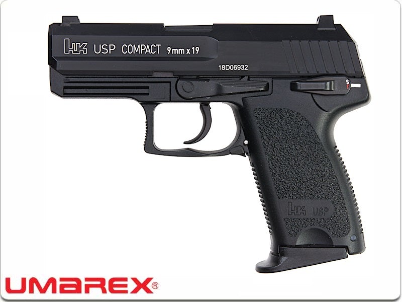 Umarex H&K USP Compact GBB Pistol (Black/ Licensed) (by KWA)