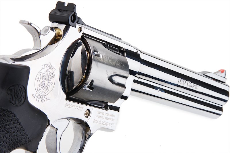 Umarex (WinGun) 6.5 inch S&W 629 Airsoft CO2 Revolver (Silver Ver.)