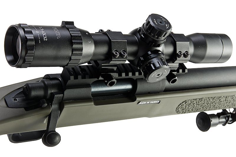 VFC U.S.M.C M40A3 Airsoft Sniper Rifle (w/ Scope Set & Bipod)