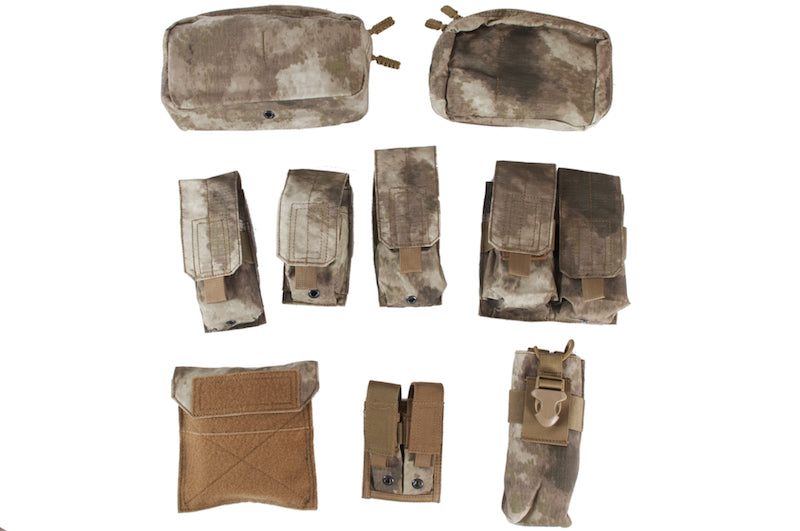 PANTAC Releaseable Molle Armor Land Version Vest (L / A-TACS)