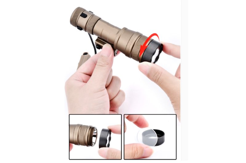 WADSN CD REIN Flashlight with Switch (DE)