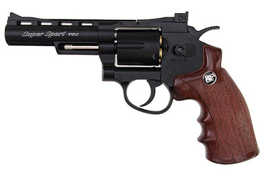 Gun Heaven (WinGun) 701 4 inch 6mm Co2 Revolver (Brown Grip)