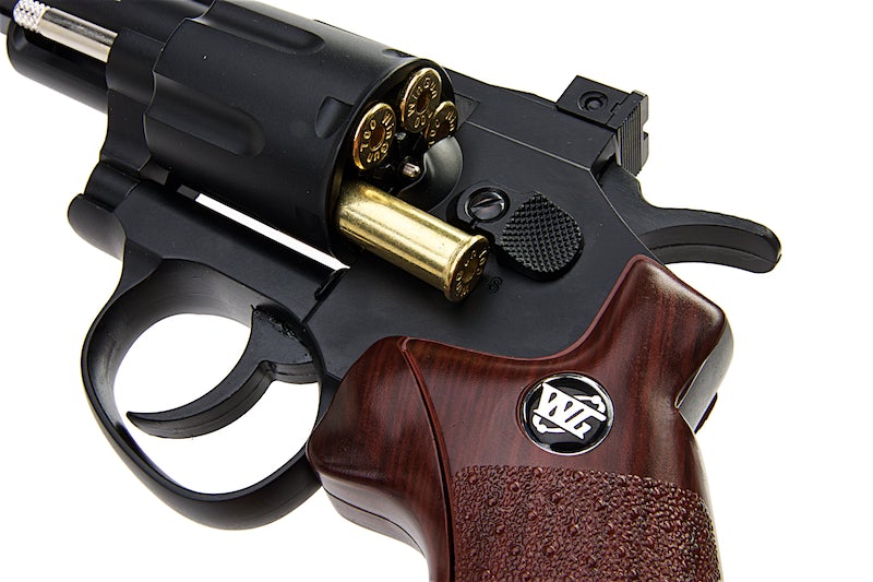 Gun Heaven (WinGun) 701 4 inch 6mm Co2 Revolver (Brown Grip)