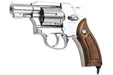 WinGun 733 2" 6mm Co2 Revolver (Brown Grip/ Silver)