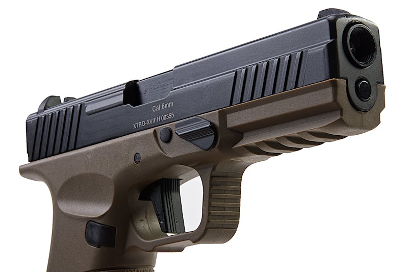 APS Xtreme Training Gas Blow Back GBB Pistol (Black Dark Earth, Co2 /Top Gas)