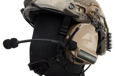 Z Tactical Military Style Noise Canceling Headset for FAST helmets (Dark Earth)