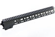 Z-Parts CNC Aluminum 13.5inch Handguard for Marui SOPMOD M4 AEG Rifle (with MK16 Barrel Nut)