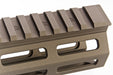 Z-Parts CNC Aluminum 13.5inch Handguard w/ Barrel Nut for Marui SOPMOD M4/M16 AEG (DDC)