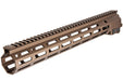 Z-Parts MK16 M-Lok 15 inch Rail w/ Barrel Nut for Marui M4 MWS GBB Rifle