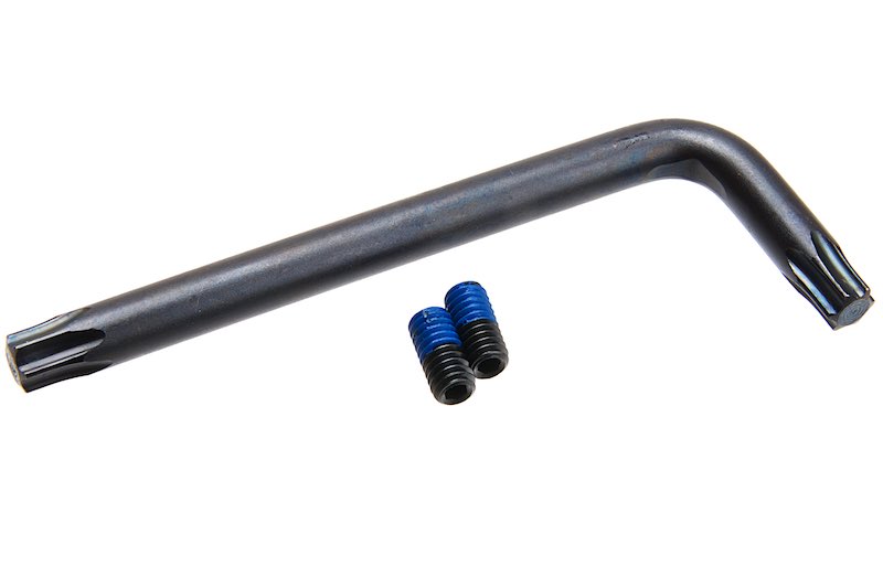 Z-Parts MK16 M LOK 15 inch Rail w/ Barrel Nut for Marui M4 MWS GBB