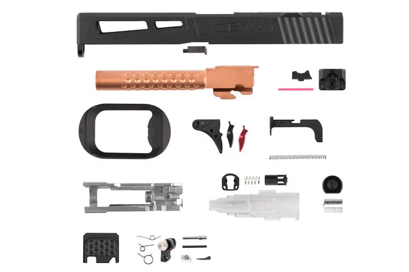PTS ZEV Prizefighter Slide Kit for Tokyo Marui G17 (RMR)