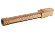 PTS ZEV Threaded Barrel,  Inner Barrel w/ Steel Protector for Tokyo Marui G17 (Gold)