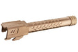 PTS ZEV Threaded Barrel,  Inner Barrel w/ Steel Protector for Tokyo Marui G17 (Gold)