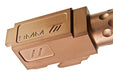 PTS ZEV Threaded Barrel,  Inner Barrel w/ Steel Protector for Tokyo Marui G17 (Gold)
