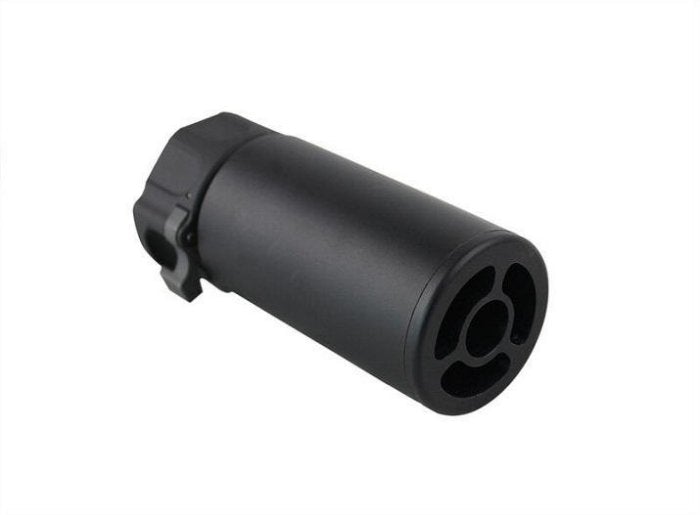 5KU QD Mini Airsoft Silencer w/ Flashider Type 2 (Black, 14mm CCW)