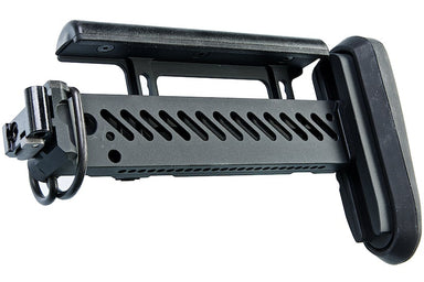 Asura Dynamics New PT-1 AK Telescopic Foldable Buttstock for AEG/ GBB