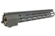 Angry Gun Aluminum MK16 M-Lok 13.5" Rail Gen 2 Handguard  for AEG/GBB/PTW (Sopmod Block III)