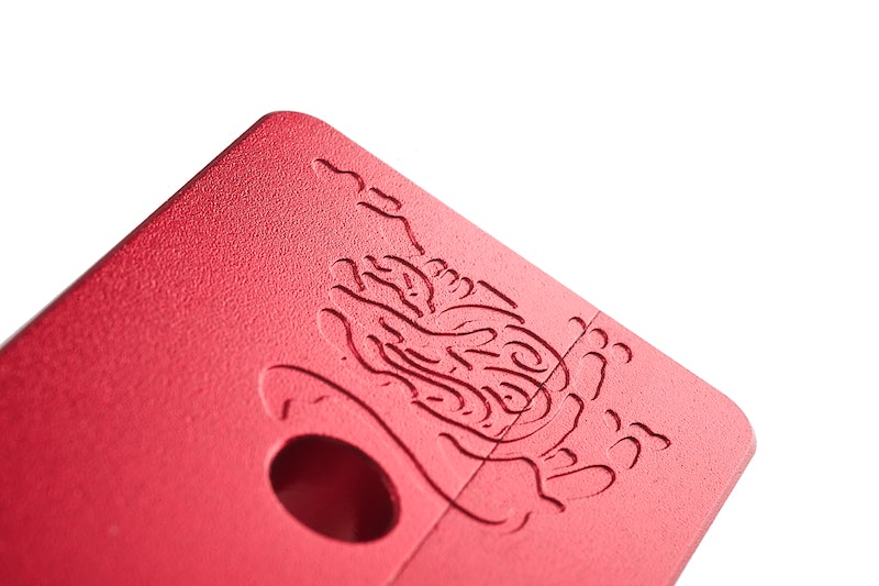 AKA CNC Limcat Puzzle Magazine Base for Marui Hi-Capa GBB (Red/ Large)