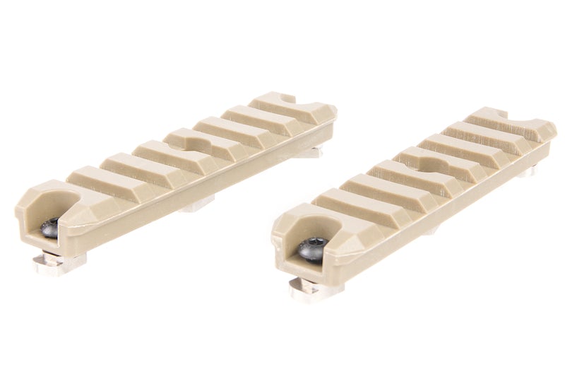 ARES Amoeba 3.5" Plastic M-Lok Rail (2pcs / Dark Earth)