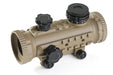 AIM 1X30 Red/Green Dot With RIS Rails (Dark Earth)