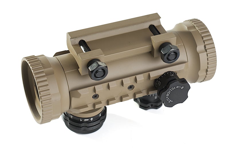 AIM 1X30 Red/Green Dot With RIS Rails (Dark Earth)