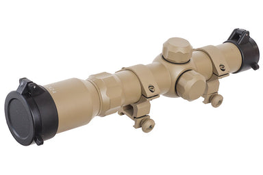 AIM 1-4 x24 Tactical Scope With Mount (Dark Earth)