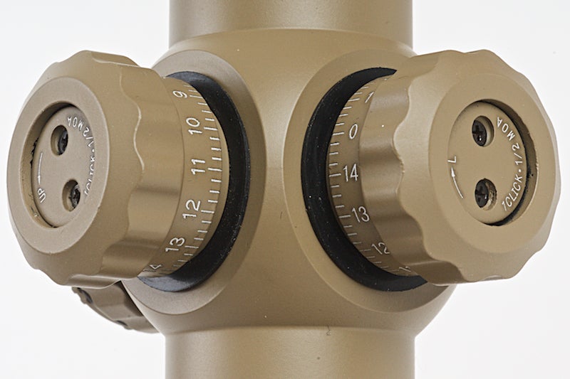 AIM 1-4X24SE Tactical Illuminated Crosshair Scope (Red / Green Reticle/ Dark Earth)