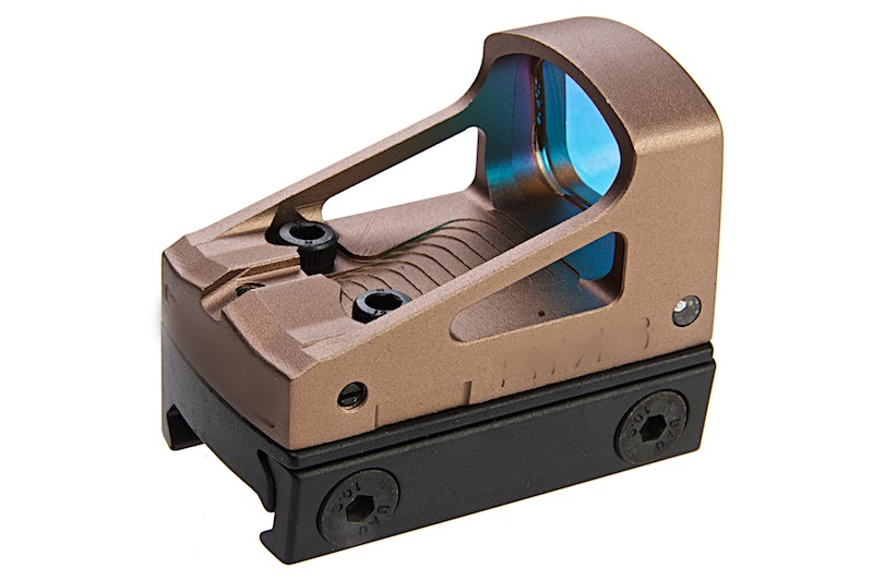 AIM RMS Reflex Mini Red Dot Sight RDS With Vented Mount (Dark Earth)