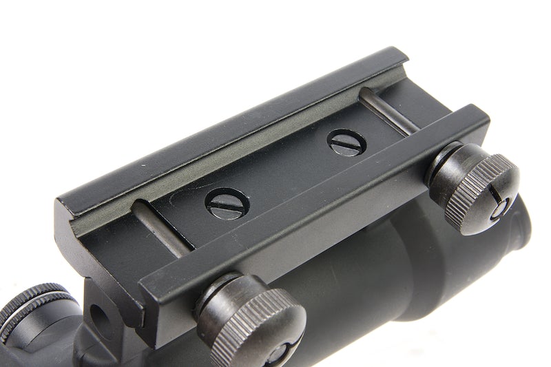 Arrow Optics TA11D 3.5x32 Fiber Illuminated Red Crosshair ACOG Scope with RMR Red Dot Sight